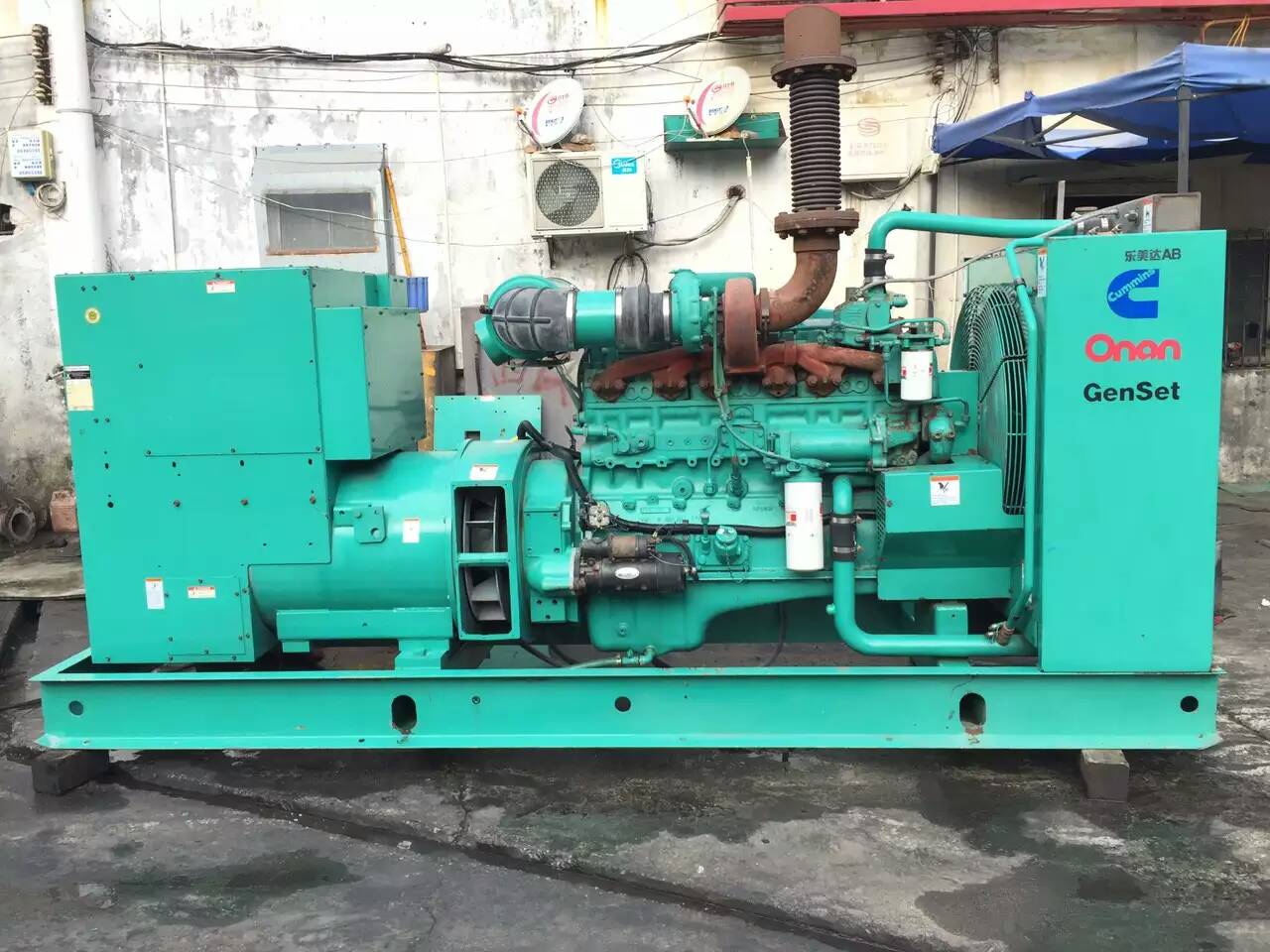 宝清租赁发电机-柴油发电机不正常冒烟的原因